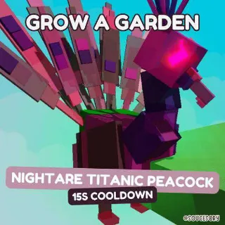 Titanic Nightmare Peacock | 15 S | 80+ Kg Level 100