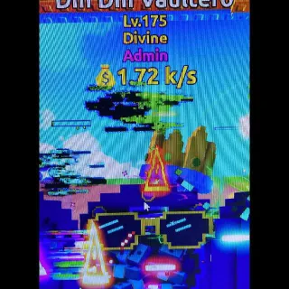 $1.72 k/s Admin Din Din Vaultero I Escape Tsunami For Brainrots!