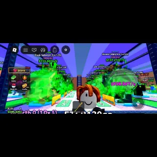 30X 100+Qn/s Brainrots I Escape A Tsunami For Brainrots!