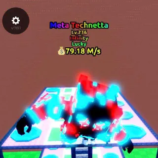 $78.3 M/s Lucky Meta Technetta Lv. 237 I Escape Tsunami For Brainrots!