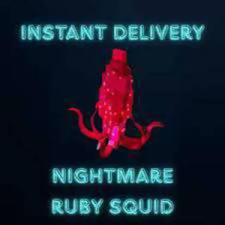 7x Nightmare Ruby Squid