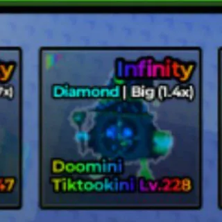 Big Diamond Doomini Tiktookini I Escape Tsunami For Brainrots!