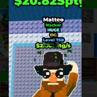 $2.80 sxtg/s Hacker HUGE Matteo I Escape Waves For Lucky Blocks!
