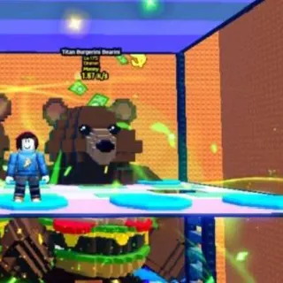 1.87 k/s Money Titan Burgerini Bearini I Escape Tsunami For Brainrots!