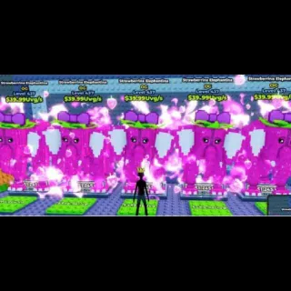 5X $39.99Uvg/s Strawberrina Elephantina I Waves For Lucky Block