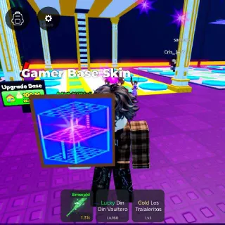 Gamer Base Skin | Escape Tsunami For Brainrots!