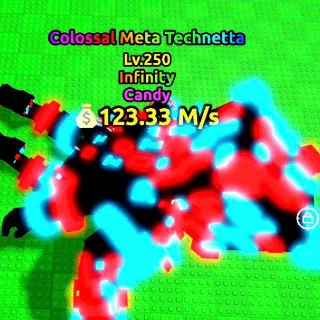 $123+ M/s Collosal Meta Technetta I Escape Tsunami For Brainrots!