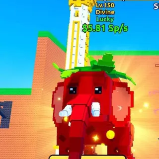 Lucky Strawberry Elephant | Escape Tsunami For Brainrots!