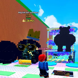 $2.36 M/s Lucky Din Din Vaultero Lv. 200 I Escape Tsunami For Brainrots!