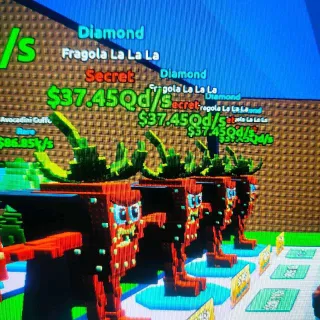 20x Diamond Fragola La La La $37.45 Qd/s | Escape Tsunami For Brainrot