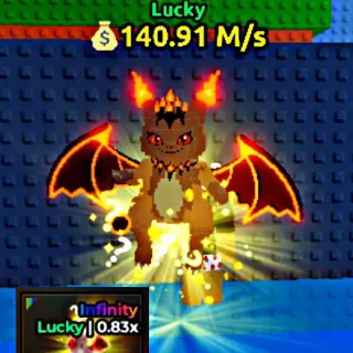 $140 M/s Lucky Magmew I Escape Tsunami For Brainrots!