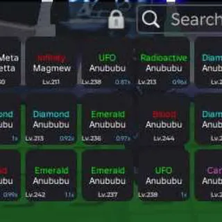 10x Diamond Anububu (Random M/s) I Escape Tsunami For Brainrots!