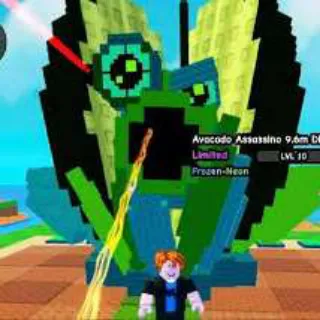 Diamond-Neon Avocado Assassino 9.6 M DPS | Plants Vs Brainrots