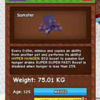 Huge Hyper Hunger Mimic Octupos 15 S No Toy ( 74- 75+ Kg ) LVL 125