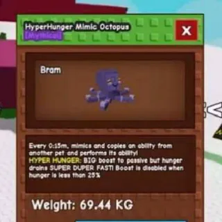 Huge Hyper Hunger Mimic Octupos 15 S No Toy 69+ Kg