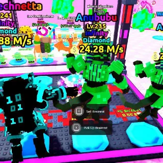 $53.88 M/s Diamond Meta Technetta Lv. 241 I $24.28 Diamond Anububu 24.28 M/s Lv. 235 I $27.17 M/s Diamond Anububu Lv. 236