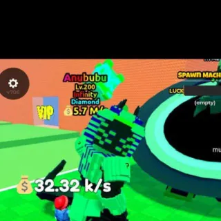 $5.7 M/s Diamond Anububu Lv. 200 I Escape Tsunami For Brainrots!