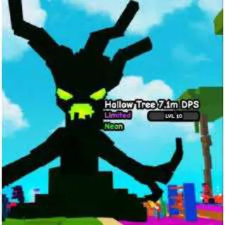 Neon Hallow Tree 7.1 M DPS | Plants Vs Brainrots
