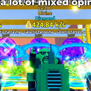 424.84 k/s Diamond Bulbito Bandito Traktorito Lvl 200 I Escape Tsunami For Brainrots!