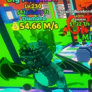 Diamond Big Magmew I Escape Tsunami For Brainrots!