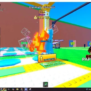 $799.7 k/s Gamer Glacierello Infernetti Lv. 200 I Escape Tsunami For Brainrots!