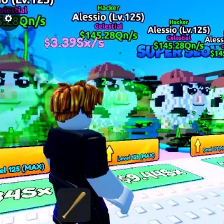 4x $145.28 Qn/s Hacker Alessio I Escape Tsunami For Brainrots!