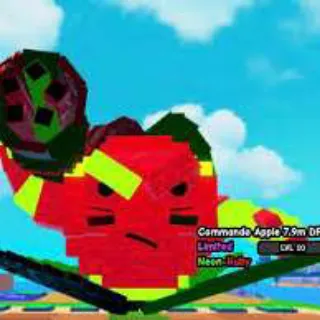 Neon-Ruby Commando Apple 7.9 M DPS | Plants Vs Brainrots