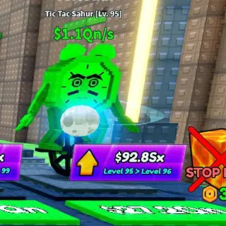 $1 Qn/s Brainrot I Survive LAVA For Brainrots! (2X Money Enabled)