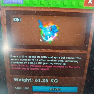 HUGE NIGHTMARE RAINBOW DILOPHOSAURUS (60+ KG)