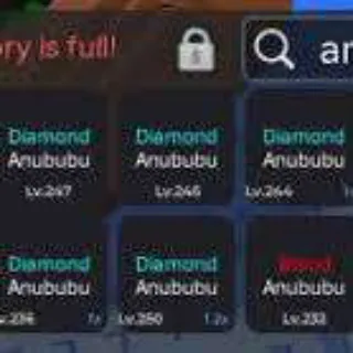 100 Pcs Diamond Anububu | Escape Tsunami For Brainrots!