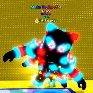 $16.84 M/s Lucky Meta Technetta Lv. 200 I Escape Tsunami For Brainrots!