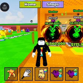 2X $8,190,000 Hacker Meowl  | Break A Lucky Block!