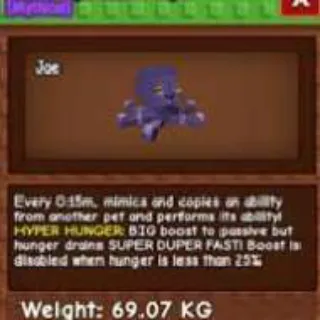 Huge Hyper Hunger Mimic Octupos 15 S No Toy (69+ Kg)