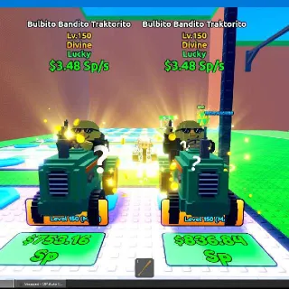 2x $3.48 Sp/s Lucky Bulbito Bandito Traktorito | Escape Tsunami For Brainrots !