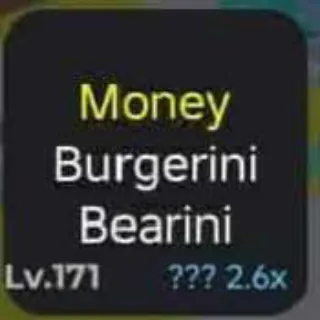 Collosal Money Burgerini Bearini (2.6x)| Escape Tsunami For Brainrots!