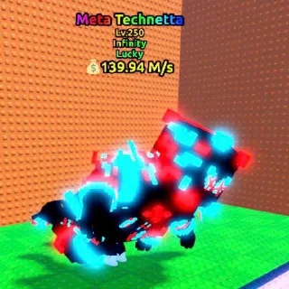 $139.94 M/s Lucky Meta Technetta Lv. 250 I Escape Tsunami For Brainrots!