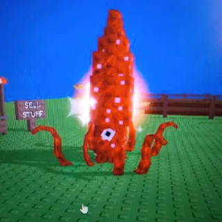 7 X RUBY SQUID - GROW A GARDEN