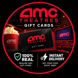 $20 AMC Theatres Giftcard With Pin