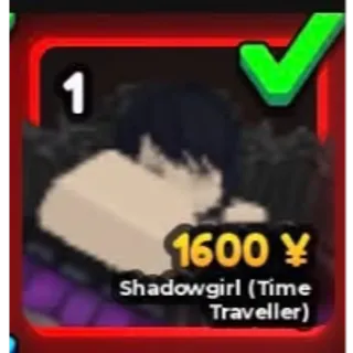❗ SHINY HOMURA SHADOWGIRL TIME TRAVELLER ❗ ANIME ADVENTURES