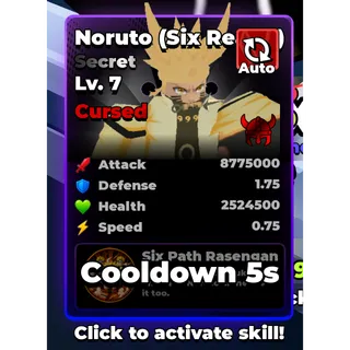 ❗ NORUTO SIX REALMS ❗ ROLL AN ANIME TO FIGHT!
