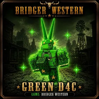 ❗ GREEN MINT D4C ND4C NATURE D4C ❗ Bridger : Western