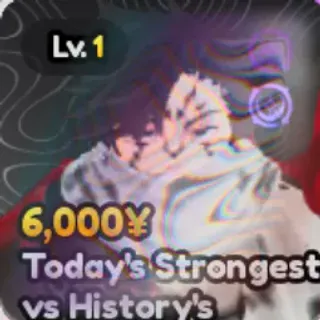 ❗ SHINY GOJO VS SUKUNA TODAY'S STRONGEST VS HISTORY'S STRONGEST ⭐❗ ANIME VANGUARDS