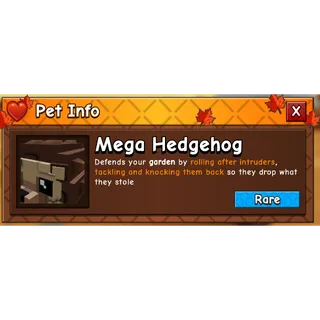 ❗ MEGA HEDGEHOG ❗ 