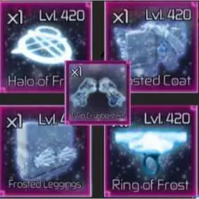 ❗ FROST SET WITH WEPAON ❗ JUJUTSU INFINITE