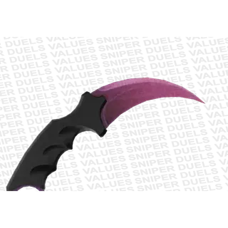 ❗ KARAMBIT KNIFE ROSE FADE MC ❗ SNIPER DUELS