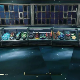 21 Set Of Glowing Mask