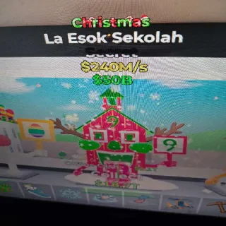 Steal The Brainrot Fortnite La Esok Sekolah Christmas