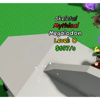  Megalodon Skeletal - Catch and Tame