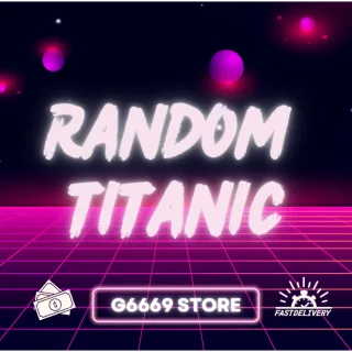 x1 RANDOM TITANIC PS99 PET SIMULATOR 99 