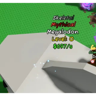  Megalodon Skeletal - Catch and Tame